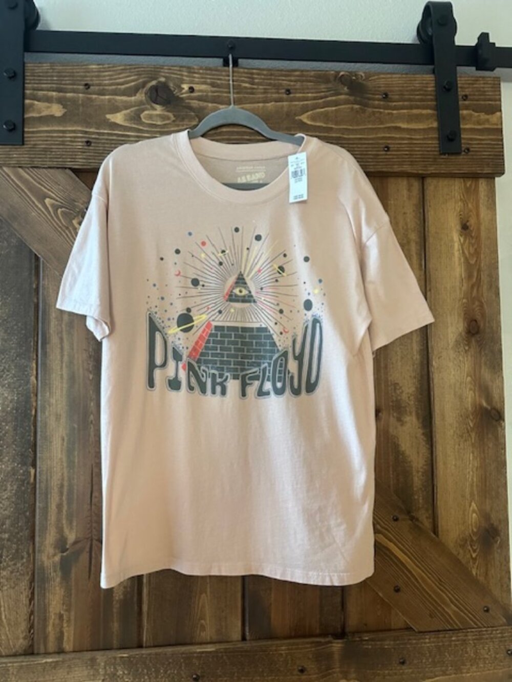 American Eagle Outfitters | Pink Floyd Graphic Oversized T-Shirt NWT Sz XS